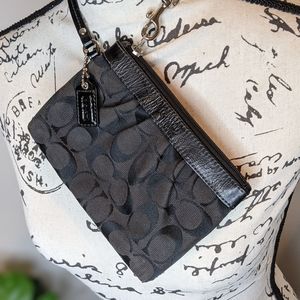 Vintage Coach wristlet